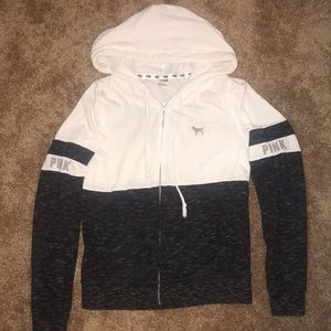 PINK Full-zip jacket